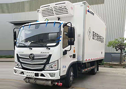 Medical waste transfer truck